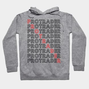 PROTRADER in crossword artwork (Light) Hoodie